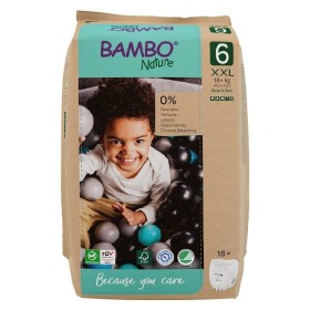 Bambo Nature Boys & Girls Pants No 6 Size XXL 18+ Kg 18 Pieces