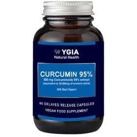 YGIA CURCUMIN 95%, ΕΞΑΛΕΙΦΕΙ ΤΟΥΣ ΠΟΝΟΥΣ & ΒΕΛΤΙΩΝΕΙ ΤΗΝ ΔΙΑΘΕΣΗ 60...