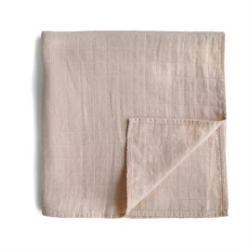 MUSHIE SWADDLE BLUSH 120x120cm