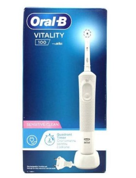 ORAL B VITALITY 100 SENSITIVE CLEAN ELECTRIC TOOTHBRUSH