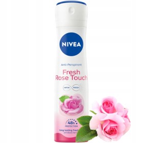 Nivea 83488 Fresh Rose Touch Deodorant Spray 150ml