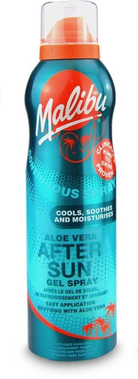 Malibu After Sun Aloe Vera Gel Spray 175ml