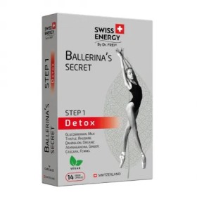 Swiss Energy Ballerinas Secret Step 1 Detox 14 Veggie Capsules