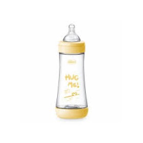Chicco Bottle P5 Intui Flow 4m+ 300ml Yellow