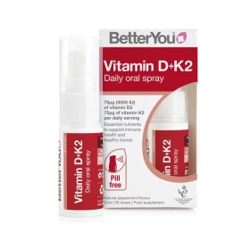 BetterYou Dlux Vitamin D 3000IU + K2 75μg ΣΤΟΜΑΤΙΚΟ ΣΠΡΕΙ 12ΜΛ