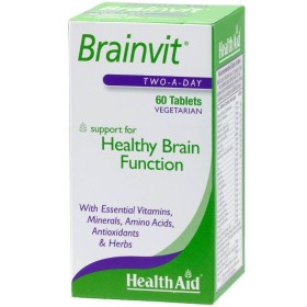 HEALTH AID BRAINVIT, SUPPORT FOR HEALTHY BRAIN FUNCTION 60TABLETS