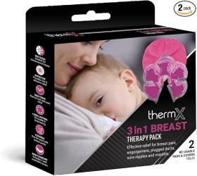 ThermX 3 in 1 Breast Therapy Pack 2 Pieces