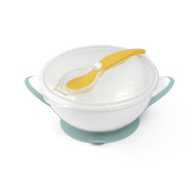 Babyono Suction Bowl With Spoon and Lid