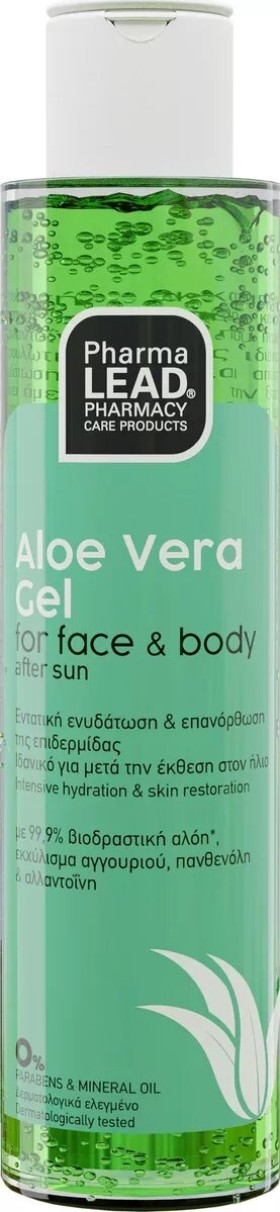 Pharmalead Aloe Vera Gel For Face & Body After Sun 150ml