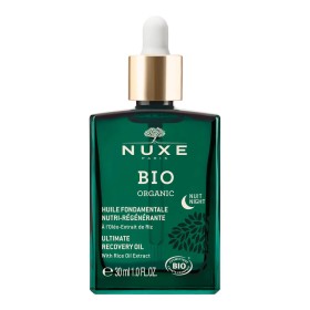 Nuxe Bio, Βιολογικό Λάδι Προσώπου Νύχτας Για Αναδόμηση & Θρέψη. Ιδανικό Για Κανονικό, Ξηρό Δέρμα 30ml