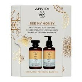 Apivita Bee My Honey Moisturizing Body Delights 2Pcs