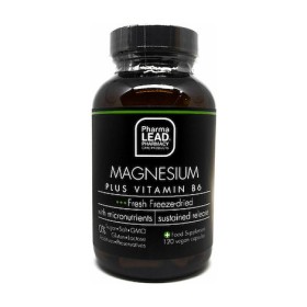 Pharmalead Magnesium Plus Vitamin B6 Vegan 120 Capsules