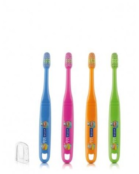 VITIS TOOTHBRUSH KIDS, FOR 3YEARS OLD AND OVER. VARIOUS COLORS 1PIECE