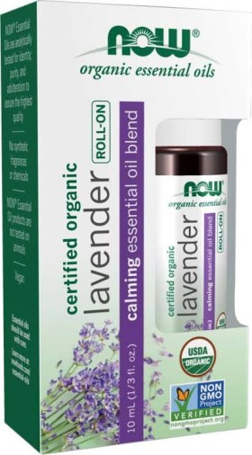 Now Lavender Essential Oil Blend Roll-on 10ml