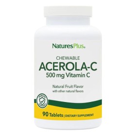 Naturesplus Acerola-C Chew 500 90s, Συμπλήρωμα διατροφής με βιταμίνη C