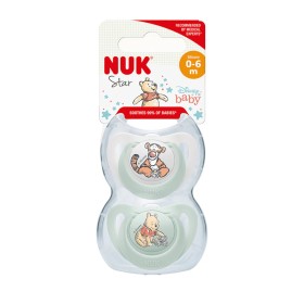 Nuk Star Silicone Soother 6-18m Disney 2s