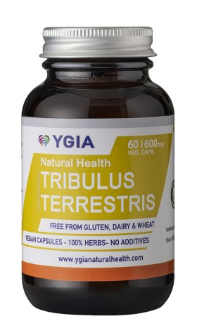 YGIA TRIBULUS TERRESTRIS, BOOSTS SEXUAL ACTION & MUSCLE STRENGTH 60CAPSULES