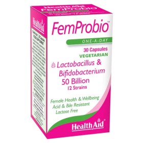 Health Aid FemProbio x 30 Capsules - Probiotics For Womens Health & Wellbeing