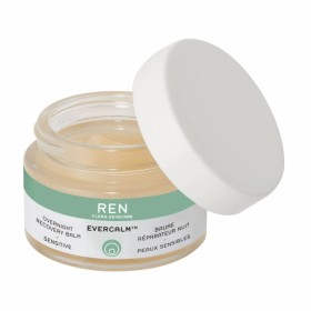 REN CLEAN SKINCARE EVERCALM OVERNIGHT RECOVERY BALM. OVERNIGHT HYDRATING, NOURISHING BARRIER OIL 30ML