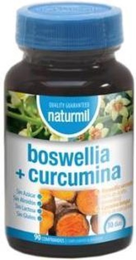 Naturmil Boswelia+Curcumina 90 Tablets