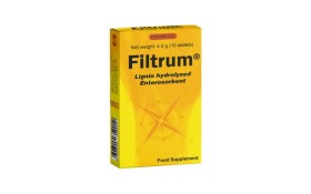 FILTRUM, LIGNIN TABLETS FOR DIARRHEA MANAGEMENT 10TABLETS