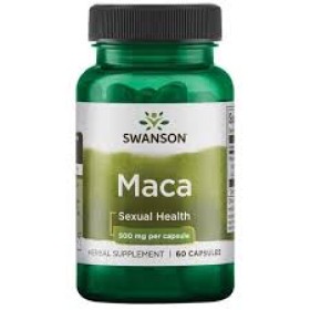 Swanson Maca 500mg 60 Capsules