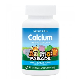 Naturesplus Animal Parade Calcium 90 Chew,  Παιδικό μασητικό συμπλή...