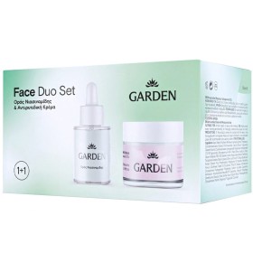 Garden Face Duo Set - Niacinamide Serum 30ml + Anti-Wrinkle Cream 50ml