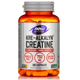 Now Kre-Alkalyn Creatine 120 Veg Capsules