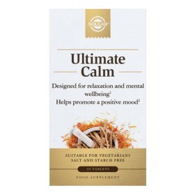 SOLGAR ULTIMATE CALM DAILY SUPPORT, FOR RELAXATION AND MENTAL WELLBEING 30TABLETS