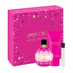 Jimmy Choo Rose Passion Set Edp 100ml & 7.5ml & Body Lotion 100ml Xmas24