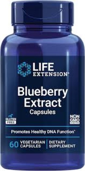 Life Extension Blueberry Extract 60 Vegetable Capsules