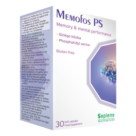Memofos PS 30 Κάψουλες Συμπλήρωμα Διατροφής για Μνήμη & Συγκέντρωση Memofos PS 30 Κάψουλες Συμπλήρωμα Διατροφής για Μνήμη & Συγκέντρωση