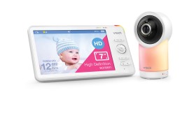 VTECH 7 Smart Wi-Fi 1090p Pan & Tilt Baby Monitor
