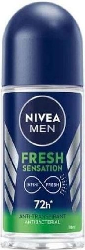 Nivea Men 95787 Fresh Sensation Deodorant Roll On 50ml