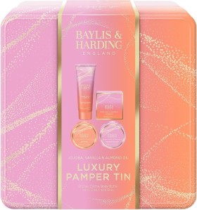 Baylis & Harding Jojoba Vanilla & Almond Oil Luxury Pamper Tin Baylis & Harding Jojoba Vanilla & Almond Oil Luxury Pamper Tin