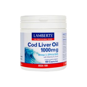 Lamberts Cod Liver Oil 1000mg x 180 Capsules