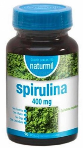 Naturmil Spirulina 400mg 90 Capsules