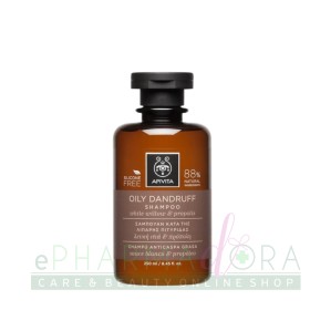 Apivita Oily Dandruff White Willow & Propolis Shampoo x 250ml