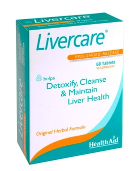 Health Aid Livercare x 60 Veg Tablets - Maintenance Of Normal Liver Function