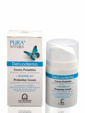 DELICADERMA PROTECTIVE CREAM, MOISTURIZING- SOOTHING- BALANCING FOR VERY DRY, ATOPIC SKIN 50ML