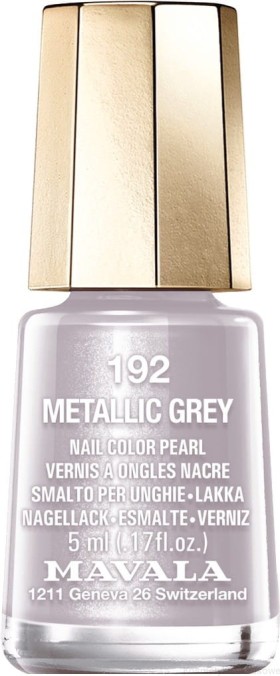 Mavala Mini Metallic Grey Color No 192 x 5ml