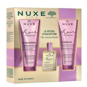 Nuxe Hair Prodigieux High Shine Shampoo 200ml + Mask 30ml + Conditioner 200ml Set