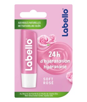 Labello Lip Balm Stick Soft Rose x 4.8g