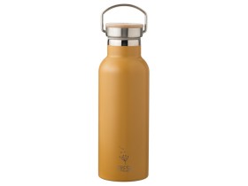 Fresk Stainless Steel Bottle Amber Gold (Lion) 500ml with Extra Lid