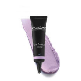 RADIANT TONE CORRECTOR PRIMER NO 03 VIOLET. PRIMER THAT PREPARES THE SKIN FOR MAKE-UP AND OFFERS A PERFECTLY UNIFIED COMPLEXION 30ML