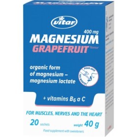 Revital Magnesium 400mg +Vitamin B6+ Vitamin C 16sachets