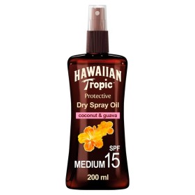 Hawaiian Tropic Protective Dry Spray Oil Coconut & Guava SPF15 200ml