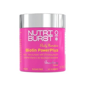 Nutriburst Biotin Gummies 60 Strawberry Nutriburst Biotin Gummies 60 Strawberry