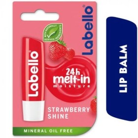 Labello Lip Balm Stick Strawberry Shine x 4.8ml